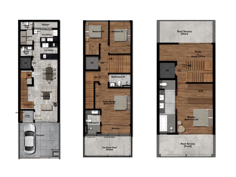 Dido Street Terrace House Floor Plan